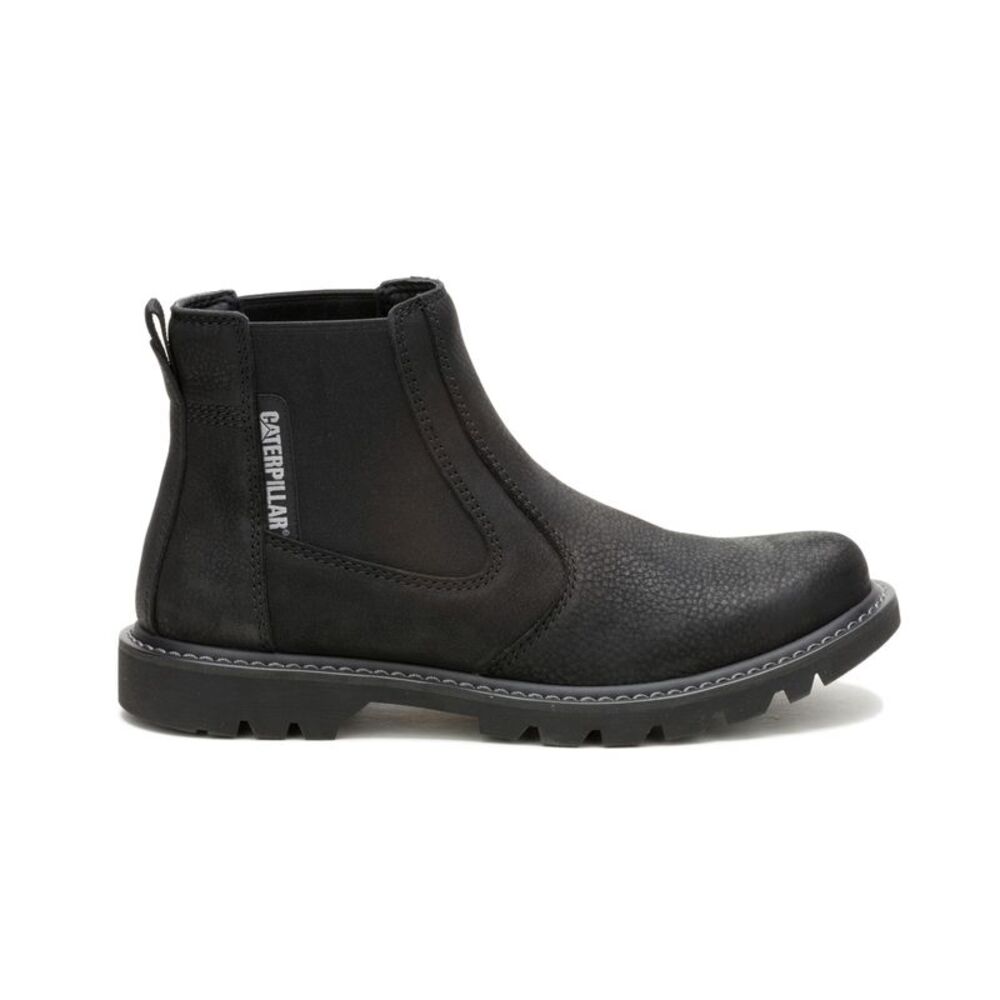 Caterpillar Mens Colorado 2.0 Chelsea Black Boots (NWT)
